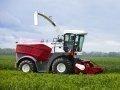 Adapters to forage-harvesting combines